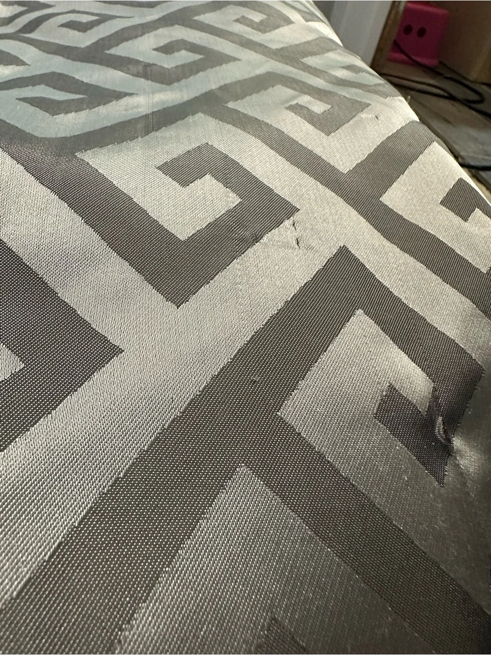 Full Size Gray Madison Park comforter Set Bed